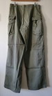 1940s Vintage Wwii Ww2 Post War Army Twill Cargo Trousers Pants 34 X 33 Olive Od