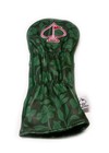 New 2025 Pins   Aces Hibiscus Bloom Green pink Fairway Wood Golf Headcover
