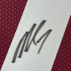 Framed Autographed signed Michael Mike Vick 33x42 Virginia Tech Jersey Psa Coa
