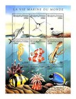      Comoro Is  1999 Marine Life   Fish X2 M s Mnh Scuba  Birds