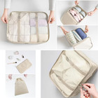 Packing Cubes For Travel  Luggage Organizers With Shoe   Toiletry Bags