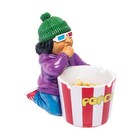 Green Flower Movie Popcorn Ashtray   Ships From The Usa 