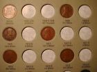 Lincoln Wheat Cent Starter Set  1909-1940 60 Different Date mints 