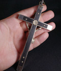 Ww2 Wehrmacht Skull Chaplain s Cross Crucifix Cross With Wood  Germany     7 203 