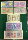 Military First Print Set Mpc 5    10    25    50     1   5    10 Series 521  1954-8 