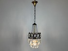 Antique   Vintage Crystal Chandelier Light Fixtures   Small French Style 1960   s