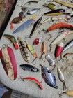 Vintage Lot Of 105 Fishing Lures Used Various Sizes Condition