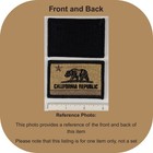 California State Flag Patch  Subdued Coyote Brown Ocp  Hook Fastener Patch