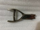 Vintage Heavy-duty Steel 1 4  Inch Handheld Paper Hole Punch Tool