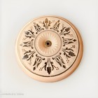 Vintage 1930 s Art Deco Pink Glass Ceiling Light Shade