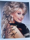 Beautiful Hand Signed Original Dolly Parton Autographed 8x10 Color Photo 