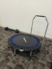 Bcan 48  Mini Trampoline Rebounder With Adjustable Handle Spring Open Box