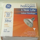 2 Pack Ge Lighting 69166 Par30 38w Indoor Floodlight Bulb 580 Lumens Short Neck