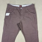Wrangler Workwear Men s Painter Pants 38x30 Taupe Brown Rare Color Relaxed Fit