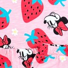Minnie Mouse Infant Toddler Girls Pink Strawberries Short Set 2 Piece Outfit