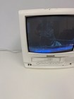 Panasonic Pv-m1379w 13-inch Omnisvision Vhs Vcr Crt Retro Gaming Tv  works  
