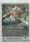 Stargate Heroes Sg-1 Atlantis Trading Card  12 Amanda Tapping Samantha Carter