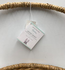Pottery Barn Kids Natural Seagrass Iron Frame Easter Basket Large 18 5   z1007