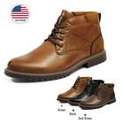 Men s Chukka Work Boots Dress Boots Durable Stylish Lace-up Formal Shoes
