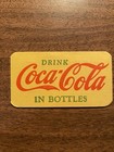 Vintage Coca-cola Bottle Return Ticket