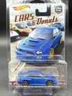     2017 Hot Wheels Car Culture Cars   Donuts Blue Subaru Impreza Wrx 5 5 Rrs    