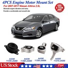 4pcs Engine Motor   Trans Mount Auto Set For 2007-2017 Nissan Altima 2 5l Cvt