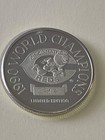1990 World Series Champion Cincinnati Reds Limited Edition 1 Oz 999 Silver Coin