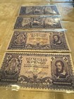 Lot Of 5           Hungarian 10 Quintillion  1946 B-pengo  P-135 - Circulated         
