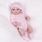 Full Body Soft Vinyl Silicone Reborn Baby Dolls Bath Realistic Newborn Girl Doll