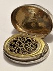 George Iii Curved Oval Silver Gilt Vinaigrette Birmingham 1808 Wardell   Kempson