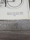 Antique Motorcycle Henderson Model F Model F2 Advertisement
