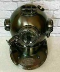 Vintage Divers Diving Helmet us Navy mark V sea Antique Scuba morse boston