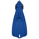 Scubapro Go Travel Scuba Fin Set  Open Heel  Blue Fin With Black Bungee Strap   