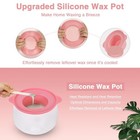 Nose Waxing Kit Wax Heater Warmer Pot Depilatory Wax Beans Body Hair Removal