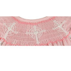 Light Pink Smocked Cross Angel Wing Bubble