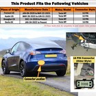 For Tesla Model Y 2020-2023 Multi-tow 7-way   4-pin Trailer Wiring Tow Harness