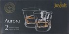 Joyjolt   Aurora Twisted Old Fashioned Whiskey Glasses  Set Of 2 - 8 10oz