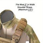 2 Pack Tactical Shoulder Strap Pad Backpack Cushion Pads Comfort Lightweight