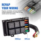 12v Waterproof Automotive 6 Ato Fuse Relay Box Block W  Harness Marine Universal