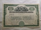 The Four Wheel Drive Auto Company Stock Certificate Less Than 50 Shares