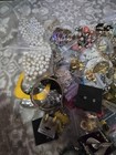 Huge Lot Of Vintage And Modern Fashion And Costume Jewelry Wearable And Pieces
