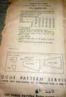  lovely Vtg 1940s Evening Slip Vogue Sewing Pattern 16 34
