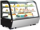 Refrigerated Display Case  5 7 Cu ft  160l  Countertop Pastry Display Showcase