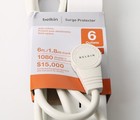 Belkin 6-outlet Surge Protector Power Strip  6ft Cord  360   Rotating Plug  new 