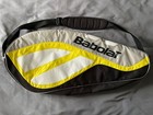 Babolat 3 Racquet Cover Bag Black elec Yellow gray white Exc Shoulder Tennis