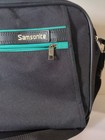 1991 Samsonite Legacy Sport Black teal Luggage Tote 20  X 13  
