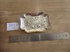 Superb Victorian Antique Sterling Silver  Dish   Tray Dates C1885