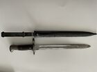 Model 1892 Antique Us Made 1902 Krag Bayonet With Scabbard
