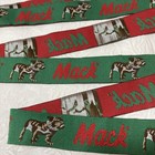 2 Yards Rare Mack Truck Bulldog Sew On Embroidered Trim Ribbon Patch  
