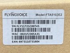 Flyingvoice Fta5102e2 2 Port Fxs  Gigabit Voip Analog Telephone Adapter  